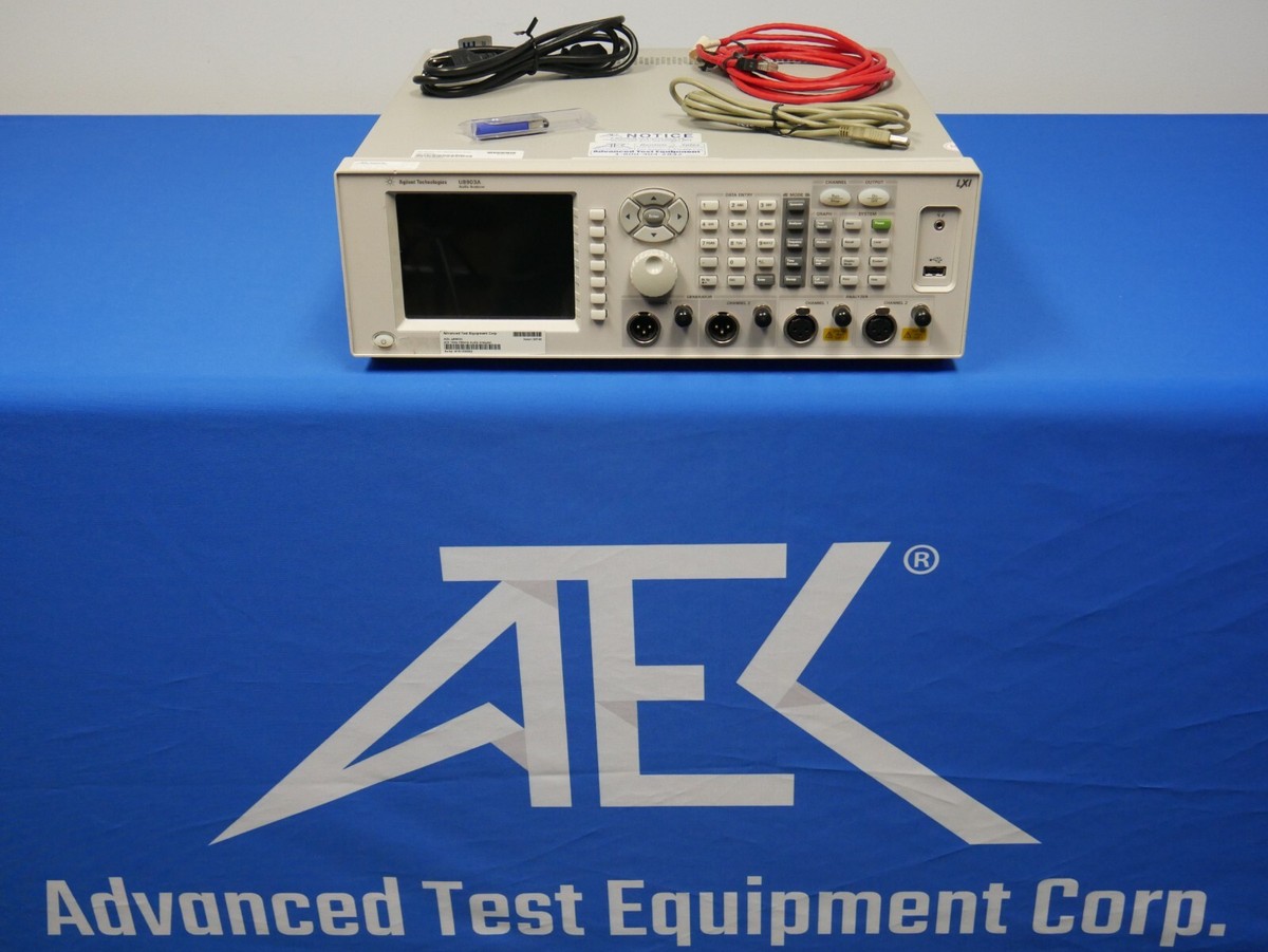 Agilent / Keysight U8903A 10 Hz to 100 kHz Audio Analyzer | eBay