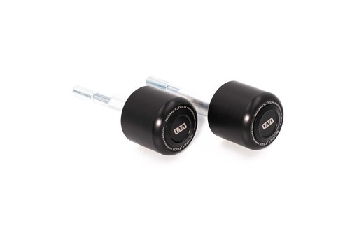 Jaybeebikerbits Crash Mushrooms Fairing Protector Sliders For Kawasaki ZX6R 2007-2012 - Black Acetal