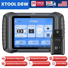 XTOOL D8W WiFi All System Diagnostic Scanner Bidirectional Tool Topology Mapping