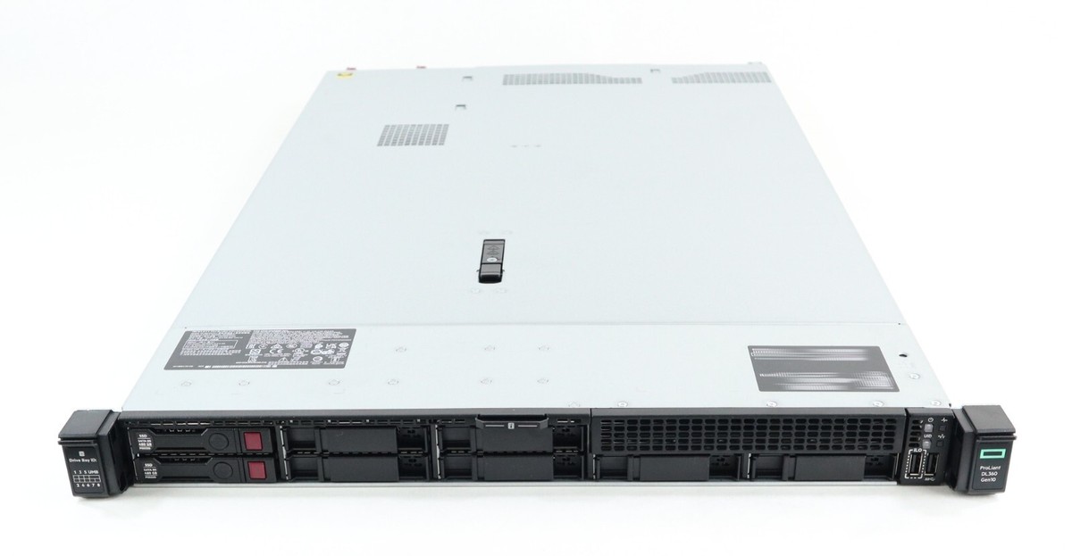 HPE ProLiant DL360 Gen10 RM Xeon Gold 6254 3.1GHz RAM 128GB SSD