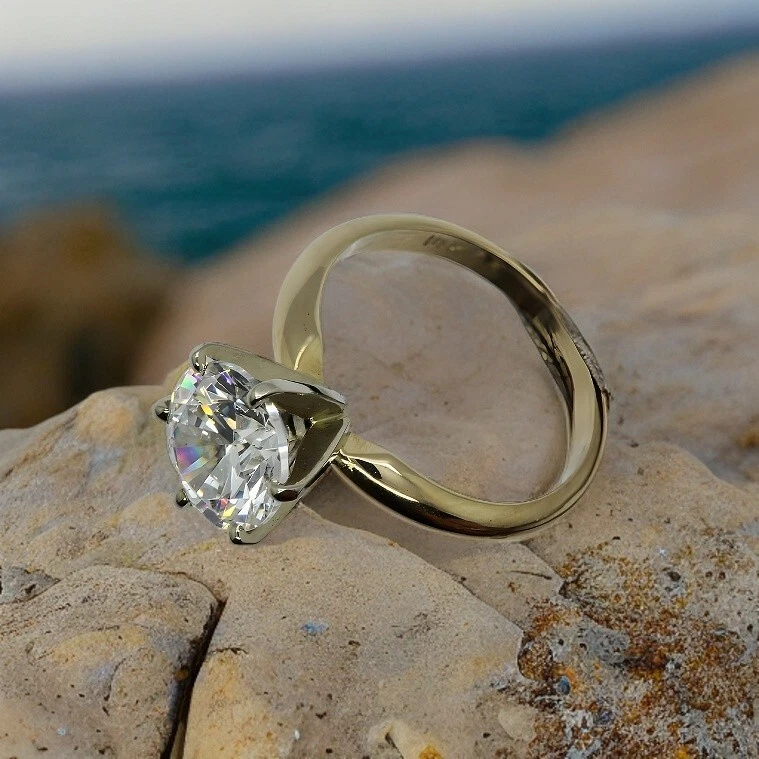 Man made sale wedding rings