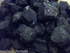 Tormalina Nera Grezza Mis.GRANDE No Negatività Elettrosmog QUARZO CHAKRA MAGIA
