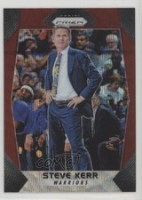 2017-18 Panini Prizm Ruby Wave Prizm Steve Kerr #50 0en