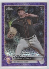 2022 Topps Chrome Purple Speckle Refractor 23/299 Sammy Long #59 0u2j