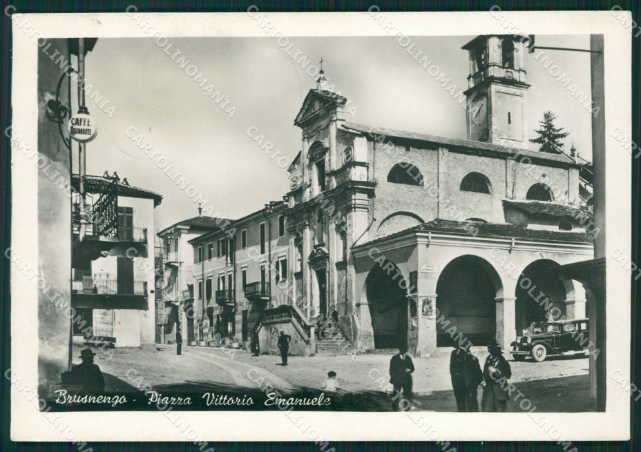 Biella Brusnengo STRAPPINO Foto FG cartolina KB4010