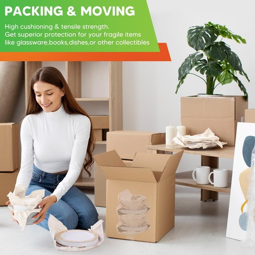 15" x 12" Packing Paper for Moving Supplies, 90 Sheets Newsprint Paper, Newsp... - Picture 4 of 7