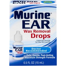 Murine Ear Drops 0.5 oz Ear Wax Removal EXP 03/2026