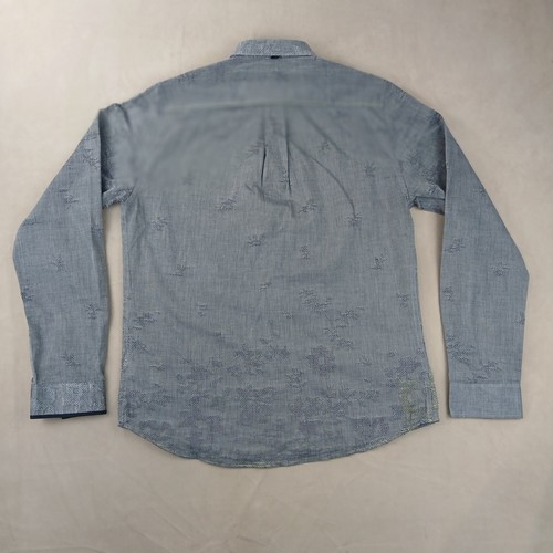 Descendant Of Thieves Large Mens Shirt Long Sleeve 21x27 Fits A Small Defect - Picture 14 of 16