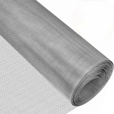 Wire Mesh Stainless Steel Filter Screen Sheets 30x120cm - 30 Mesh Fine Woven ...