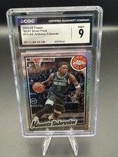 Anthony Edwards CGC 9 2025-26 Topps Chrome ’80-81 Mojo Refractor TC-AE