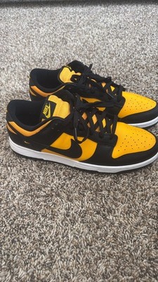 Nike Dunk Low Reverse Goldenrod Sneakers Mens FZ4618-001 SIZE 10.5