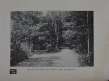 Antique Dublin New Hampshire Art Print 1902 Boston & Maine Rail Road