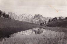 12272 Cartolina Bardonecchia (TO) Lago dei Thures e Tabor 1970