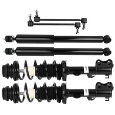 For Nissan Versa 12-19 Front Spring Struts Rear Shock Absorbers Suspension Kit