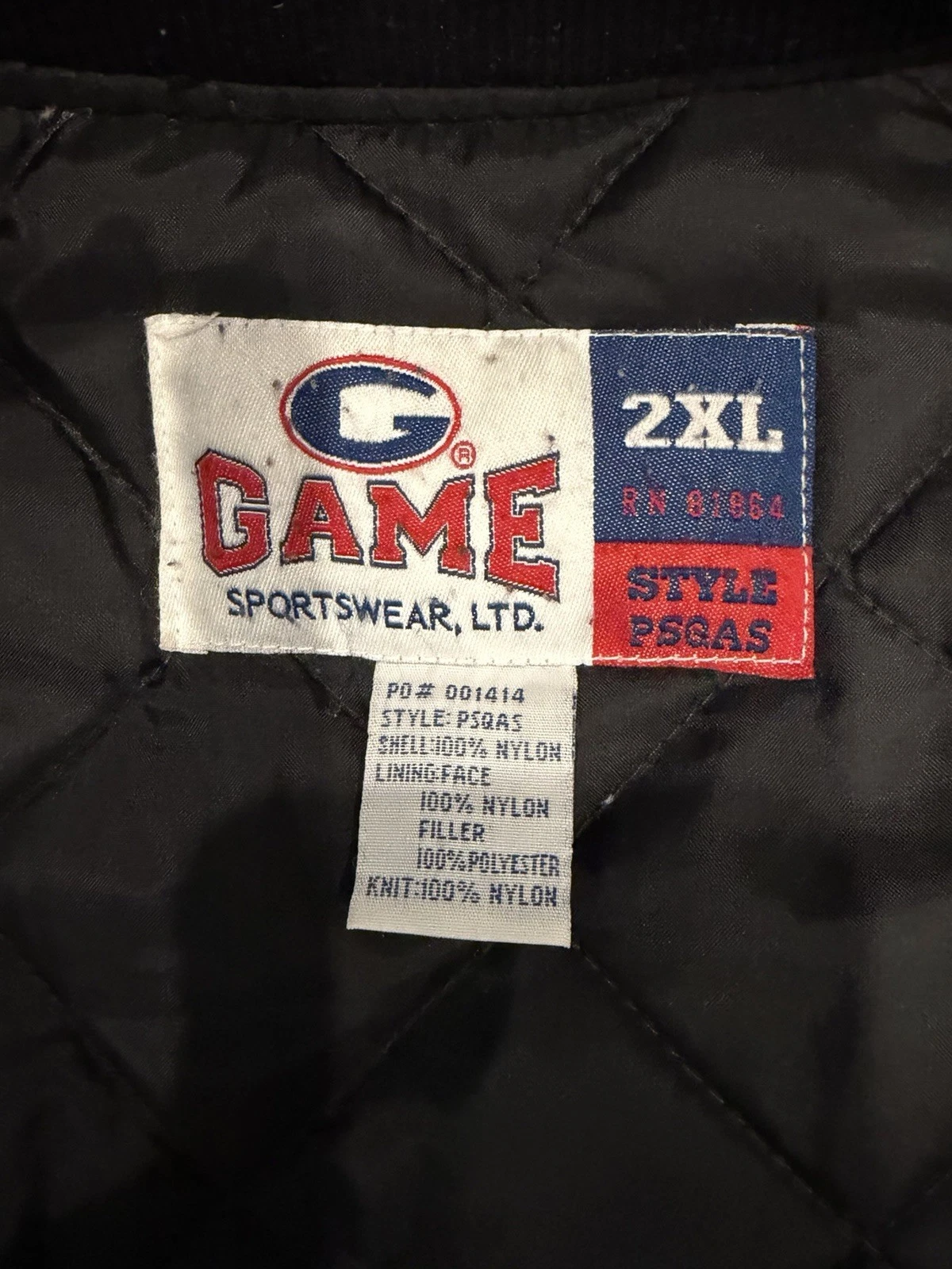 Vtg 90s Teamsters Local 107 Philly Satin Bomber Jacket 2XL Game Sportswear - product detail image 20