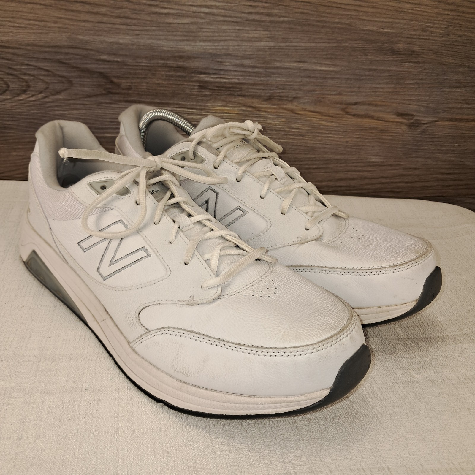 New Balance 928v3 White Leather Comfort Walking Shoes Mens Size 13 B width thumbnail 2