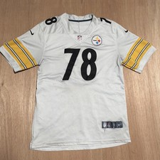 Pittsburgh Steelers Alejandro Villanueva Black Nike On Field Jersey Men's XL