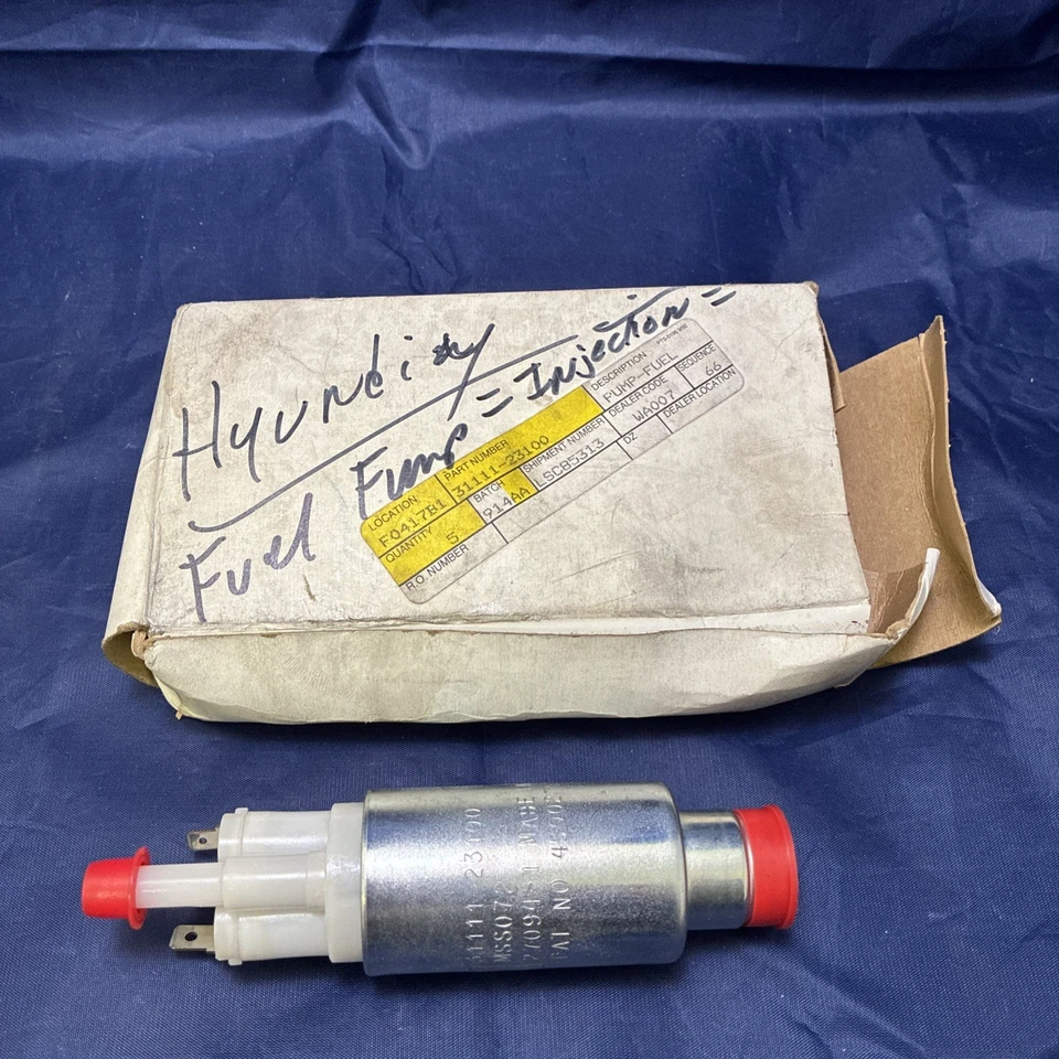 Bomba de combustible Hyundai 31111-23100 para Hyundai Excel Scoupe 1990-1994 - Nuevo de Lote Original Foto 2 de 4