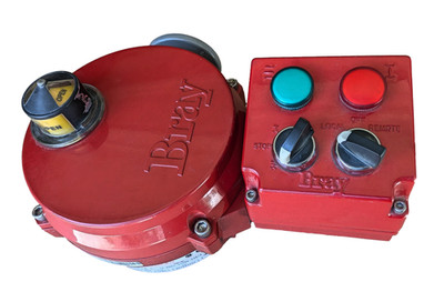 Bray Series 70 Electric Actuator with Local Control Station - Used, SEE NOTES