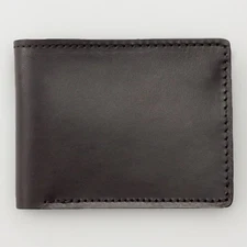 FILSON BRIDLE BI-FOLD WALLET 11070399 MADE IN USA Brown Leather Dark Bag