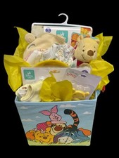 Oh Baby, Pooh Deluxe Winnie-the-Pooh New Arrival Gift Basket
