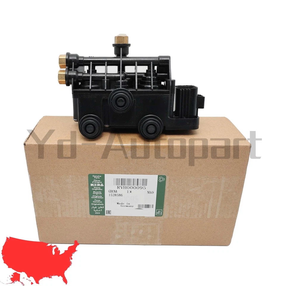 For Land Rover Range Rover Sport LR3 OEM Front&Rear Air Suspension Control Valve Foto 3 de 4