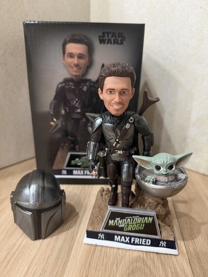 ヤンキース スターウォーズ マックス フリード ボブルヘッド 球場配布 j5OE Max Fried Mandalorian Star Wars Bobblehead SGA New York Yankees 5