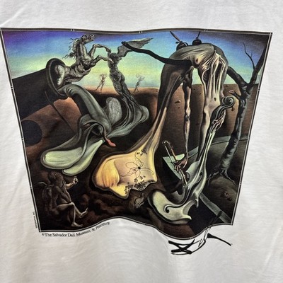 Vintage 90s Salvador Dali Daddy Longlegs of The Evening Hope Art T Shirt XL USA