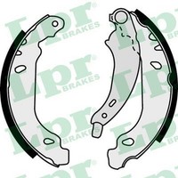 Bremsbackensatz Hinterachse FüR Peugeot 206 SchräGheck SW 206+ Stufenheck Van CC