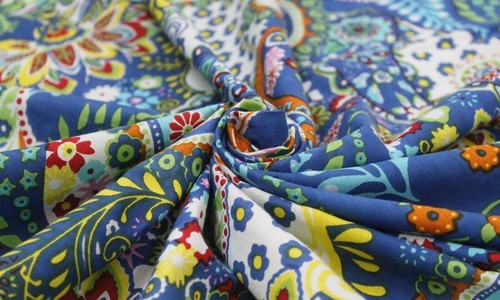 Print _ 1823 Screen Print Women Clothing Material Beautiful Printed Fabric - Picture 8 of 8