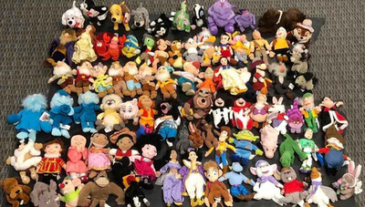 Vintage Disney Mini Bean Bag Plush - YOU CHOOSE & MAKE YOUR OWN BUNDLE