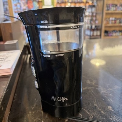 Mr. Coffee Model IBS77 Electric Coffee Bean Grinder Black Stainless Blade