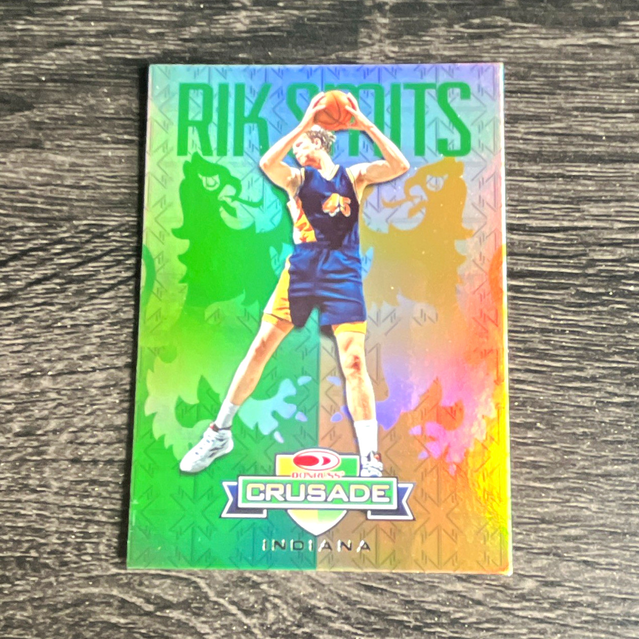 2026 Panini Decades 90’s Crusade Rik Smits Holo foil Indiana Pacers #C-RS