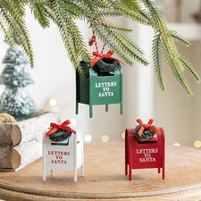 Letters to Santa Mailbox Mailbox Letters Decoration Box Decorative Cute Mini