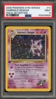 Pokemon Sabrina's Gengar Gym Heroes 1st Edition Holo Rare #14 PSA 9 Mint