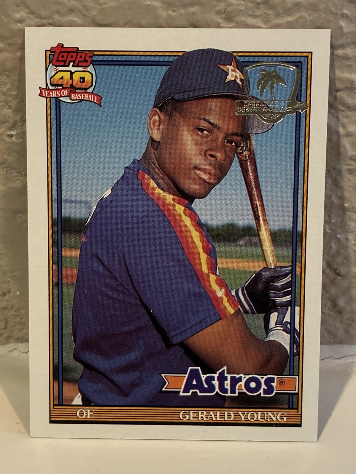 1991 Topps Operation Desert Shield #626 Gerald Young Houston Astros NRMT J