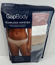 GapBody Women's 5-Pack Seamless Hipster Size XL Gap Ladies Underwear Panties