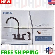 Moen Caldwell CA87060BL HIgh Arc Kitchen sink Faucet Matte Black