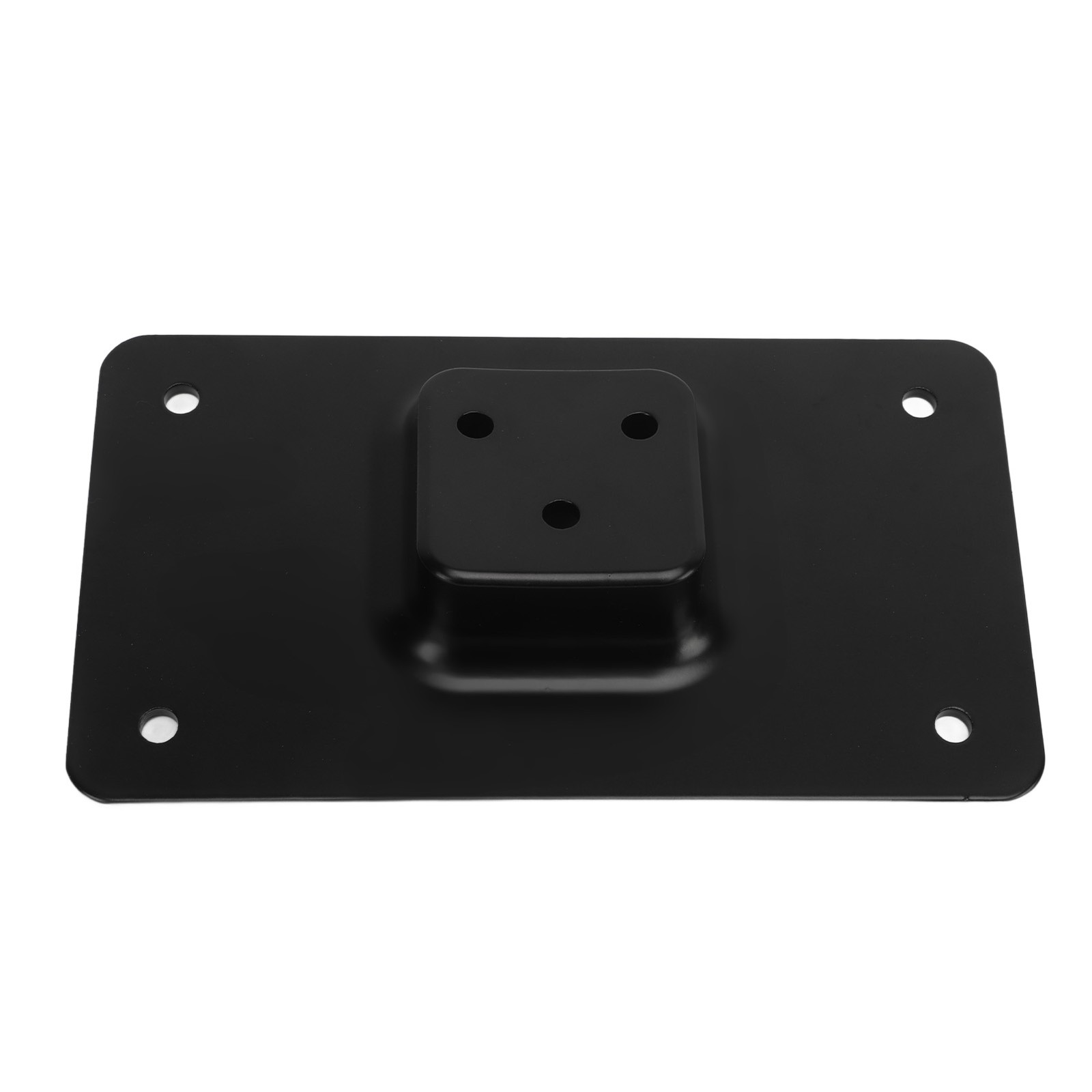 3 Holes Laydown License Plate Mount Steel License Plate Mounting Bracket Par HEN