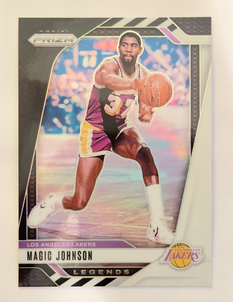 2024-25 Prizm China Magic Johnson Black White Panda Prizm