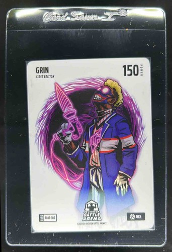 2024 Bo Jackson Battle Arena Alpha BL Grin Blizzard Battlefoil First #BF-186