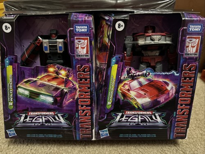 #ad Transformers Legacy Decepticon Wild Rider amp; Prime Universe Knock Out 2 Pack NEW $29.99