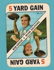 1971 Topps 5 Yard Gain #29 Bob Griese Miami Dolphins