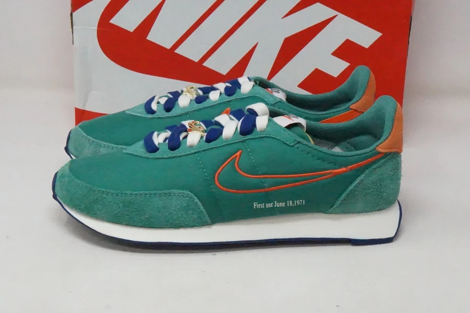 Nike Waffle Trainer 2 First Use Shoes - Green Noise DH4390-300 Men's Size 8 NIB - Image 2 of 4