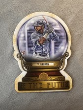 Vidal Brujan 2022 Topps Gypsy Queen #CG-3 Tampa Bay Rays Crystal Gazing Die Cut