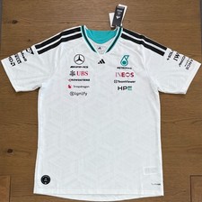 2026 Mercedes-AMG Petronas Forumla One Team Driver Authentic Jersey, White