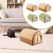Cat House Portable Shelter Enclosed Cat Bed Cave for Cats Small Dogs Resting