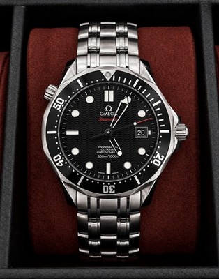OMEGA Seamaster Professional 300m Co-Axial Chronometer Date Black Wave 41mm
