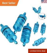 Upgrade Your RC Experience: 3PCS Aluminum Nitro Fuel Filters for 1/8 1/10 Cars