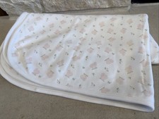 J Starting Out 100 Cotton Pink Lamb Sheep Receiving Blanket Baby Lovey